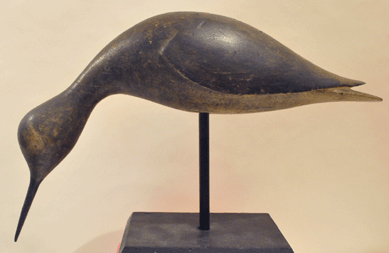 The oversized feeding willet, attributed to John Wilson of Ipswich, Mass., circa 1880s, sold for $230,000.