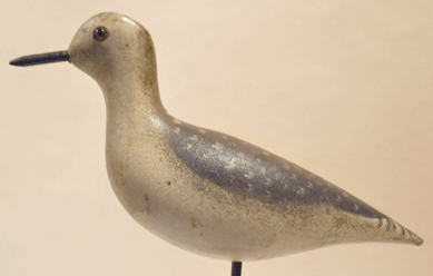 A Mason glass-eye black-bellied plover in late fall or winter plumage, circa 1905, went for $74,750.