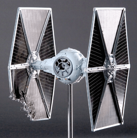 An original TIE Fighter filming miniature from Star Wars: A New Hope was the top lot when it attained $402,500.