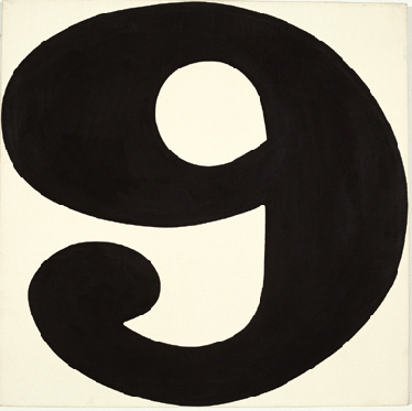 Robert Indiana's "Nine,†realized $338,500.