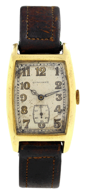 This unique and historically important Longines was made in 1930 and presented to Professor Albert Einstein on February 16, 1931, in Los Angeles, Calif. It realized $596,000.