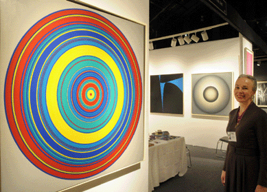 Deedee Wigmore of D. Wigmore Fine Art, New York City, showcased optic visionaries, as exemplified by Tadasky's circular piece "C-145,†1965, which, when originally shown at the Museum of Modern Art, was accompanied by a jigsaw puzzle. 