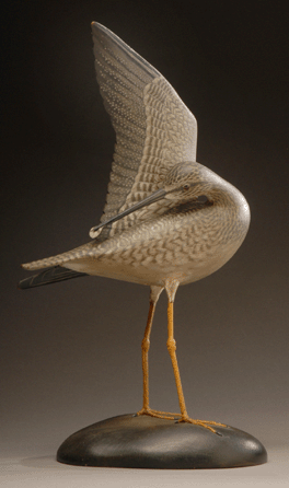 Elmer Crowell, yellow legs. ⁄avid Allen photo, courtesy Copley Fine Art Auctions, LLC