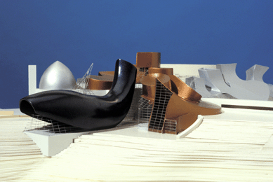 The 1992 design model of the Lewis House.