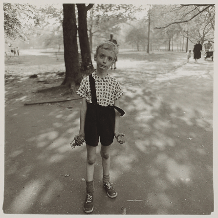 The sale's top lot was Diane Arbus's "Child with a Toy Hand Grenade in Central Park,†which attained $54,000.