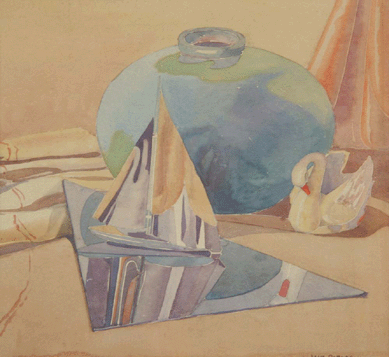 Jane Peterson, (1876‱965), "Still Life,†9 by 10 inches.