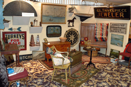 Pioneer Folk Antiques, Ellsworth, Maine