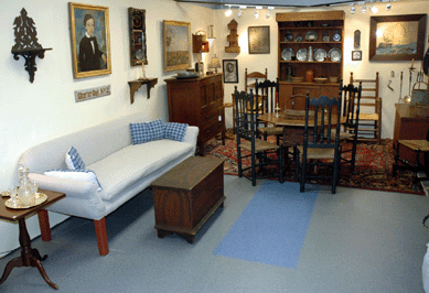 William Bakeman Antiques, Wilbraham, Mass.