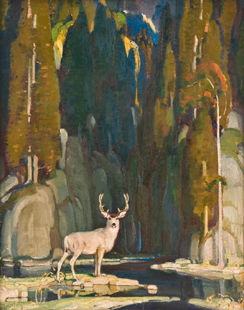 William Herbert Dunton's "Heart Of The Wilderness†topped the day's prices, realizing $287,500.