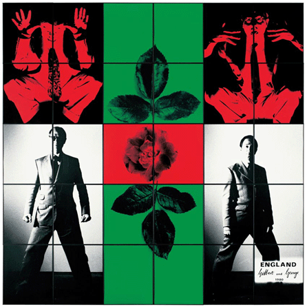 "England,†1980, 11¾ by 119 1/3  inches. Tate, London, purchased 1981. ©Gilbert & George.