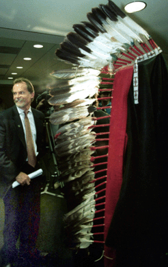 Former US assistant attorney Robert Goldman has been Wittman's cohort in the pursuit of justice in the world of art crimes since 1989. Goldman masterminded the Migratory Bird Act into his case to reclaim Geronimo's eagle feather war bonnet.