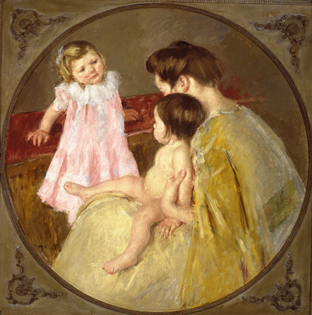 Mary Stevenson Cassatt's 1901 "Mother and Two Children†was a 1971 addition to the museum collection, fleshing out its Pennsylvania artist holdings.