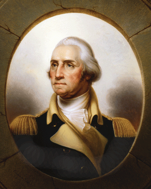 The first painting to enter the Westmoreland collection was Rembrandt Peale's "Portrait of George Washington†in 1958. It is one of 75 porthole portraits the artist made, and it came through the William A. Coulter fund.