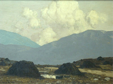 International art was led by a work by Irish artist Paul Henry (1876‱958) a small (8 by 10 inches) oil on board landscape with clouds and shadows that went to a Maine collector for $28,200. 