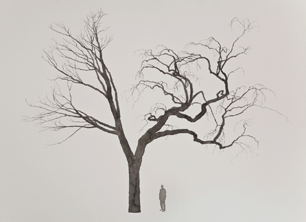 Roxy Paine, "Study for Graft,†2008. Courtesy of James Cohan Gallery.