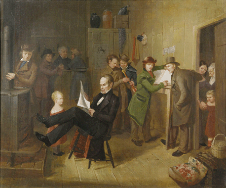 James Henry Beard (1811‱893), "The Illustrious Guest,†1847, oil on canvas. Private collection, Dallas.