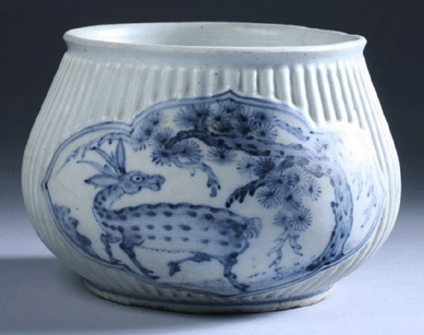 A rare, 5-inch Korean blue and white bowl from the Choson period was also a top lot, going to $26,290.