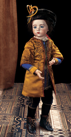 Made about 1915, sculpted by French artist Albert Marque and one of 100 dolls made from his design, this doll is extremely rare. Number 21 from the series, it sold for a new world auction record of $263,000.