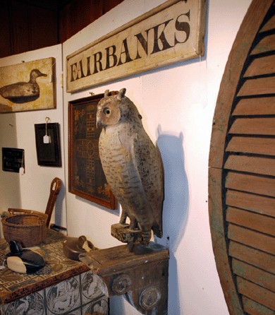 Antiques at 30B, Cambridge, N.Y.