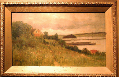 "Seaconnet [sic] River, Tiverton, Rhode Island†by Edward Mitchell Bannister sold for $37,375.