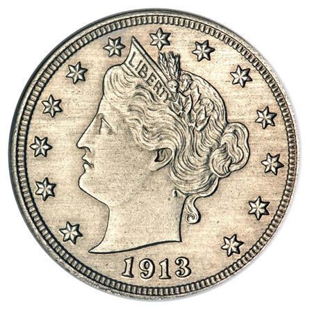 A rare 1913 Liberty head nickel, one of only five minted, sold for $3,737,500 on January 7, by Heritage Auction. 