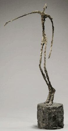 Alberto Giacometti's "L'Homme qui Chavire†sold for $19,346,500.