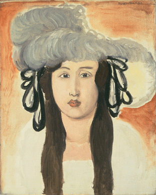 Henri Matisse, "The Plumed Hat,†1919, oil on canvas, 18¾ by 15 inches overall. Chester Dale Collection