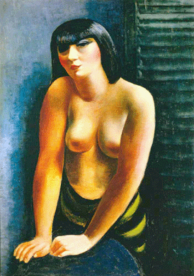 Moise Kisling (1891‱953), "Kiki de Montparnasse,†1936, oil on canvas, signed upper right, 36¼ by 25½ inches, also sold for $316,500.