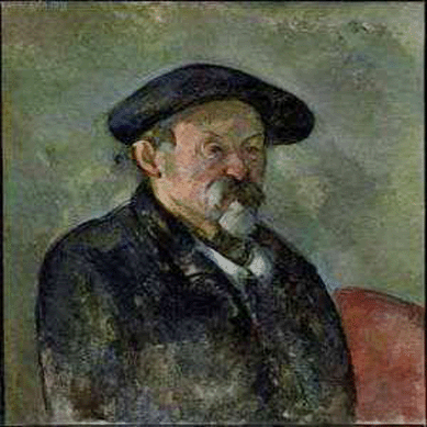 Paul Cézanne, "Self-Portrait with a Beret,†circa 1898‹9, Museum of Fine Arts, Boston. Charles H. Bayley Picture and Painting Fund and partial gift of Elizabeth Paine Metcalf.