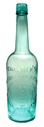 Chalmer's Catawba wine bitters bottle, graded 9.8 and one of the top five Western bitters, was the sale's top lot at $19,600.