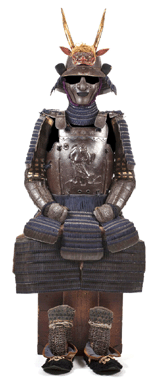 Reaching $64,050, a russet-iron armor was the top lot of the March 25 Japanese works of art auction.