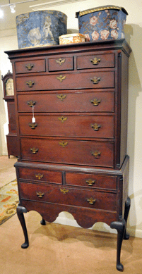 The Connecticut highboy sold at $6,325.