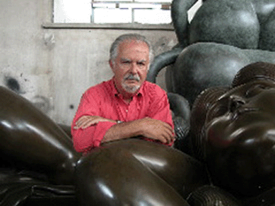 "The only thing that counts for me is my work,†says Fernando Botero. "I spend every morning in my studio; in the afternoon I may have an appointment with people who come to discuss an exhibition or a publication, but then I return as soon as possible to my studio. At the end of the afternoon, I ask my wife †Sofia Vari †who is a sculptor herself, where we will have dinner, and then we meet in a restaurant.†