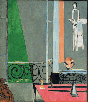 Henri Matisse (French, 1869‱954), "The Piano Lesson,†1916, oil on canvas, 96½ by 83¾ inches. The Museum of Modern Art, New York. Mrs Simon Guggenheim Fund ©2010 Succession H. Matisse/Artists Rights Society (ARS), New York.
