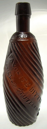 The top lot of the sale was this Powell & Stutenroth "Favorite Bitters†bottle, which soared to $64,960.