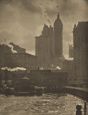 Alfred Stieglitz , "The City of Ambitions.†Alfred Stieglitz collection, courtesy of the board of trustees, National Gallery of Art, Washington, D.C.