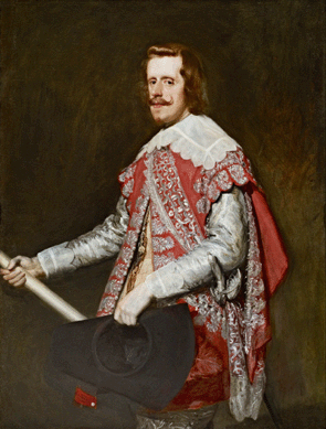 Diego Rodríguez de Silva y Velázquez (1599‱660), "King Philip IV of Spain,†1644, oil on canvas, 51½ by 39½ inches, The Frick Collection, New York City.