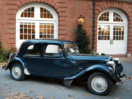 The 1955 Citroen Traction B11 was in running order and was a very good buy at $11,500.