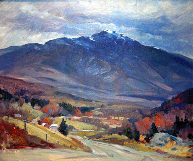 Emile A. Gruppe's "Mount Mansfield†realized $8,050.