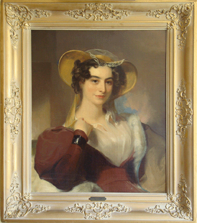 Thomas Sully, 1831, portrait of Rebecca Gratz, signed and dated, "T.S. 1831,†oil on canvas, courtesy of the Rosenbach Museum & Library.
