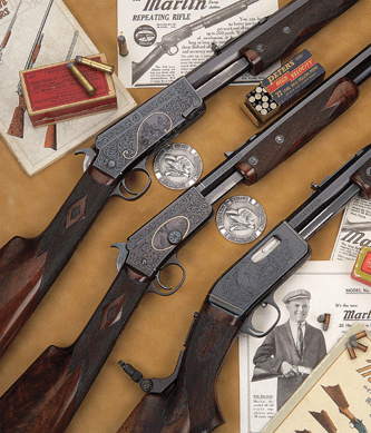 This trio Marlin rifles †Model 20 pump-action rifle, Model 38 pump-action and Model 27S pump-action †sold for $112,125.