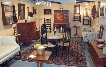 William Bakeman Antiques, Wilbraham, Mass.