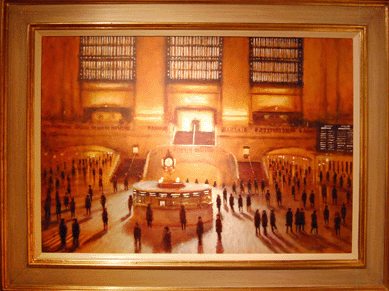 "Grand Central Station†by Scottish artist Clive McCartney, Gladwell and Company, London.