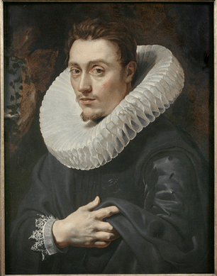 Peter Paul Rubens, "Portrait of a Young Man,†circa 1613‱5, oil on panel. Private collection. ⁇lenn Castellano photo