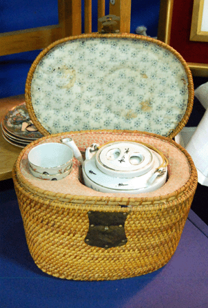 A Chinese tea set from The Yankee Picker, Holliston, Mass.