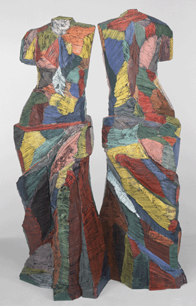 Jim Dine, "Night Fields, Day Fields,†1999. Waterborne enamel on bronze, 78 by 53 by 36 inches. ©Jim Dine/Artists Rights Society (ARS), New York. Photo courtesy Walla Walla Foundry, Inc.