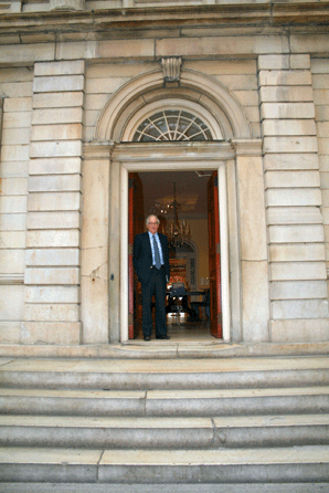 Beyond his many publications, Heckscher, a passionate student of architecture, will be remembered for his expansion and renovation of the American Wing, an artifact of collecting and leading national tastemaker since 1924. The entrance to the American Wing is marked by the façade of the 1820s US Branch Bank, which once stood at 15 Wall Street. 