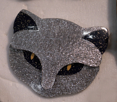 Lea Stein animal pins were eye candy at JFS Associates, Harrisburg, Penn.