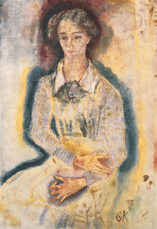 Oskar Kokoschka (1886‱980), "Lotte Franzos,†1909, oil on canvas; The Phillips Collection, Washington, D.C.