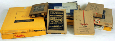 The group of glass and film negatives, discovered haphazardly stored in a garage, sold at $32,200.